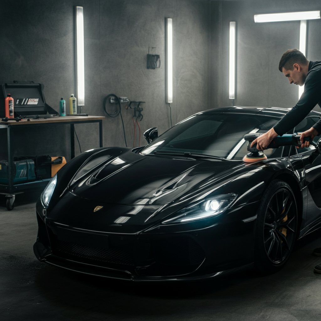 Slik polerer du bilen proff trinn guide utstyr tips beskyttelse featured