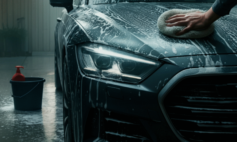 De vanligste feilene ved bilvask: slik unngår du riper, skjolder og dårlig glans