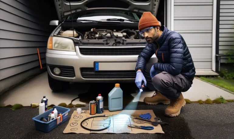 Hvordan Oppdage Og Fikse Små Lekkasjer I Bilen