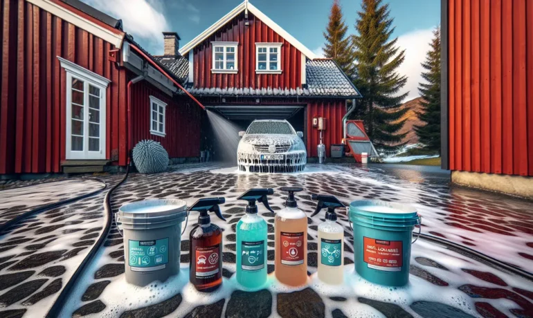 Hvordan velge riktig bilshampoo for din bil