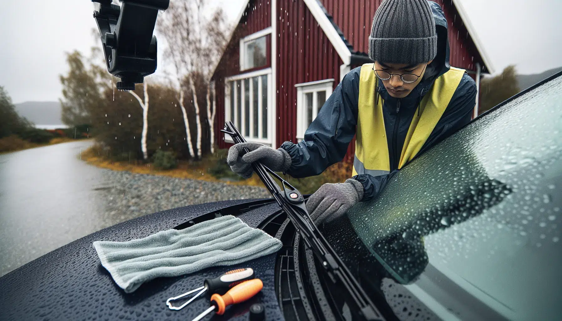 Slik bytter du vindusviskere selv