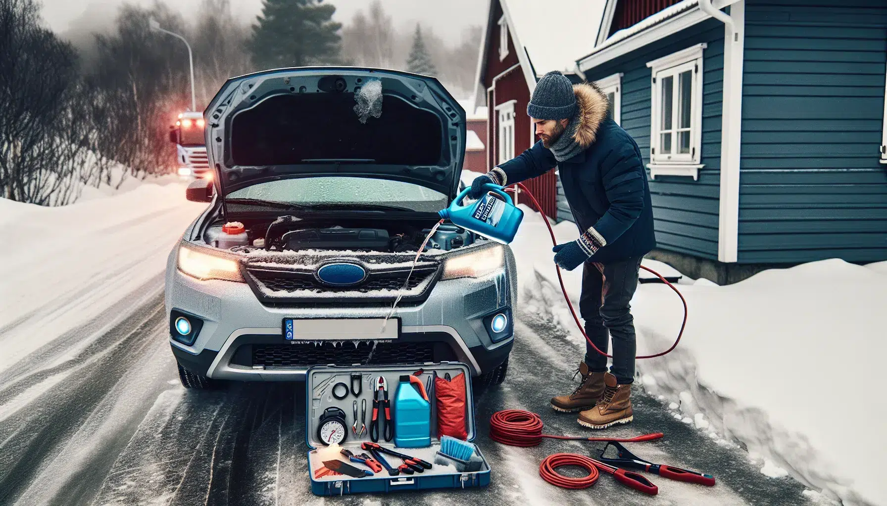 Slik klargjør du bilen for vinteren – illustrasjon