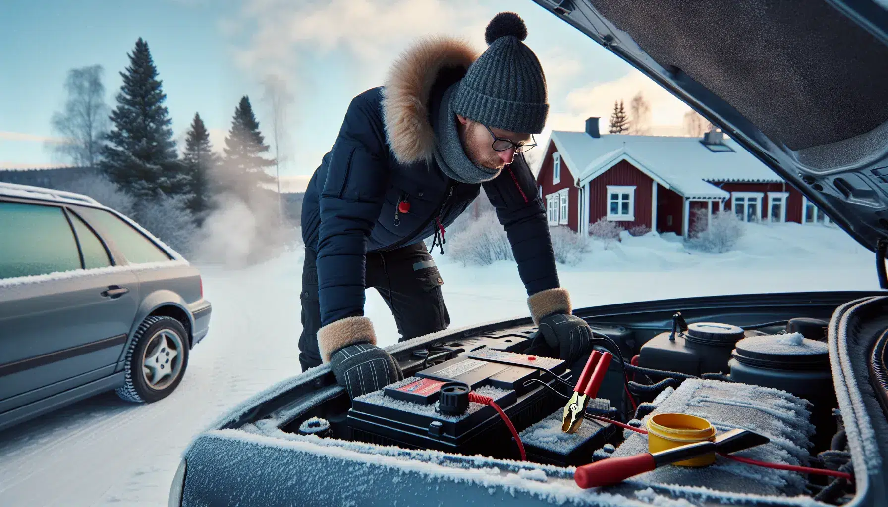 Slik vedlikeholder du bilens batteri i kaldt vær
