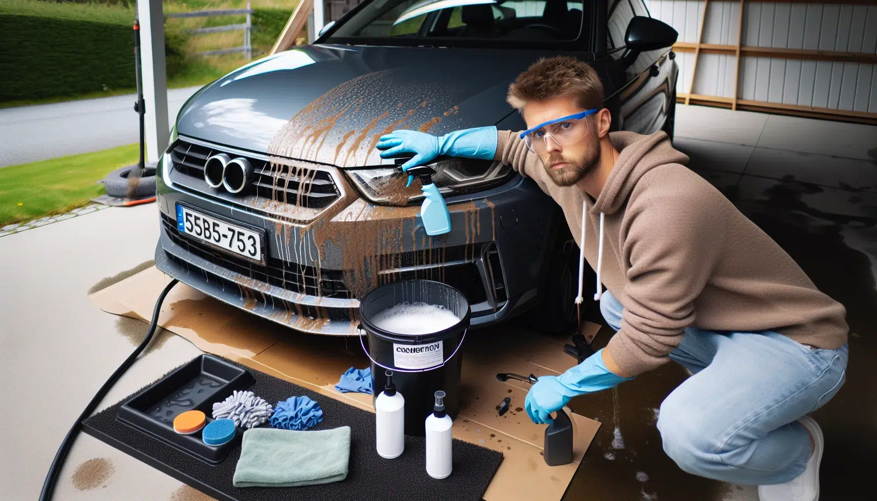 De beste metodene for &aring; fjerne asfalt og tj&aelig;re fra lakken &ndash; illustrasjon 2