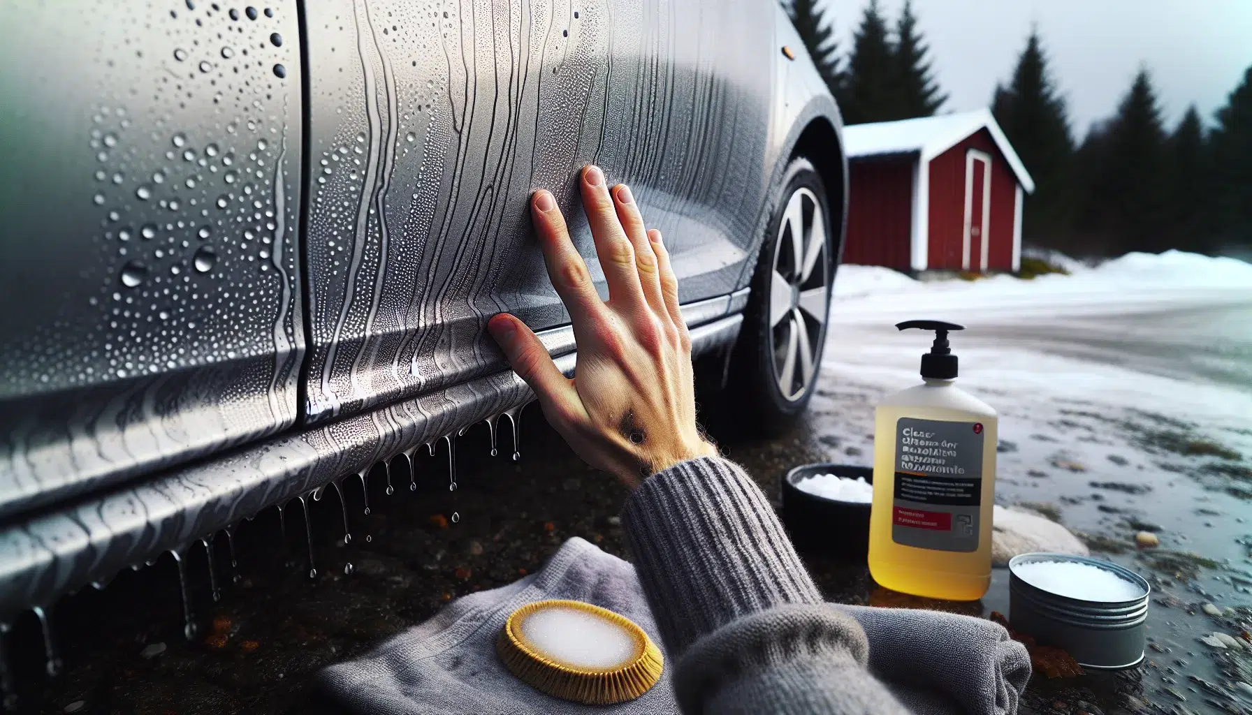 De beste metodene for &aring; fjerne asfalt og tj&aelig;re fra lakken &ndash; illustrasjon 1