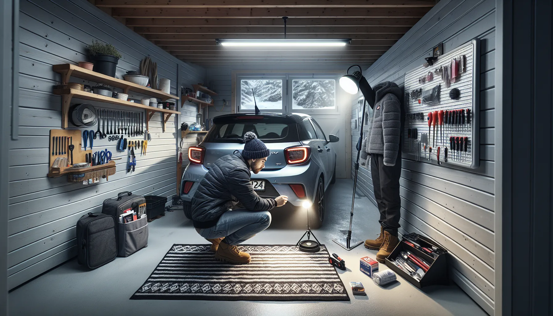 Hvordan reparere små bulker i bilen selv – illustrasjon 1