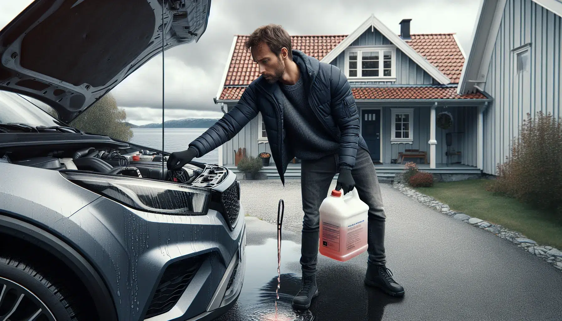 Slik sjekker og fyller du kjølevæske for å unngå overoppheting