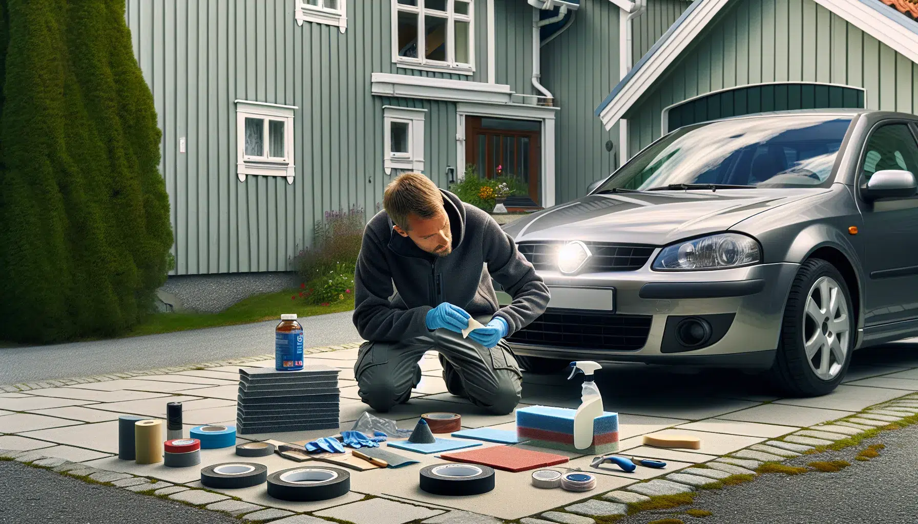 Hvordan rengj&oslash;re bilens lykter for bedre sikt &ndash; illustrasjon 2