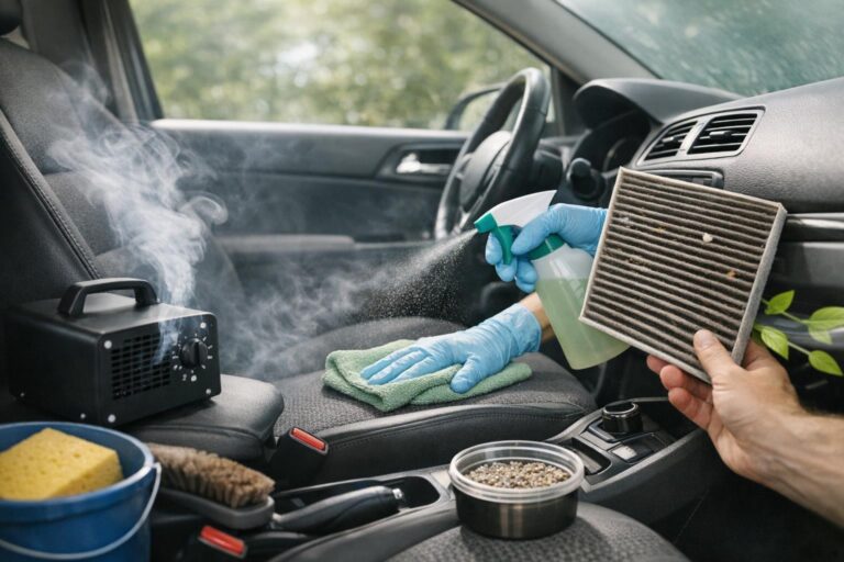 De beste tipsene for å holde bilen luktfri – Hold bilen luktfri med konkrete tips: hverdagsrutiner, trinnvis vask,